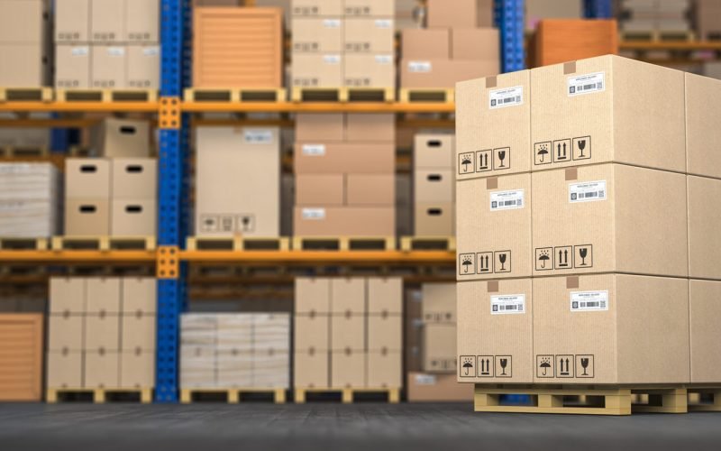 warehouse-or-storage-with-cardboard-boxes-on-a-pal-2021-08-27-11-27-57-utc